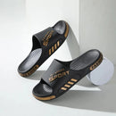 Fashion Men's Slippers PVC Soft Sole Non-slip Slides Casual Outdoor Beach Flip Flops Home Bathroom Couples Slippers New Sandal