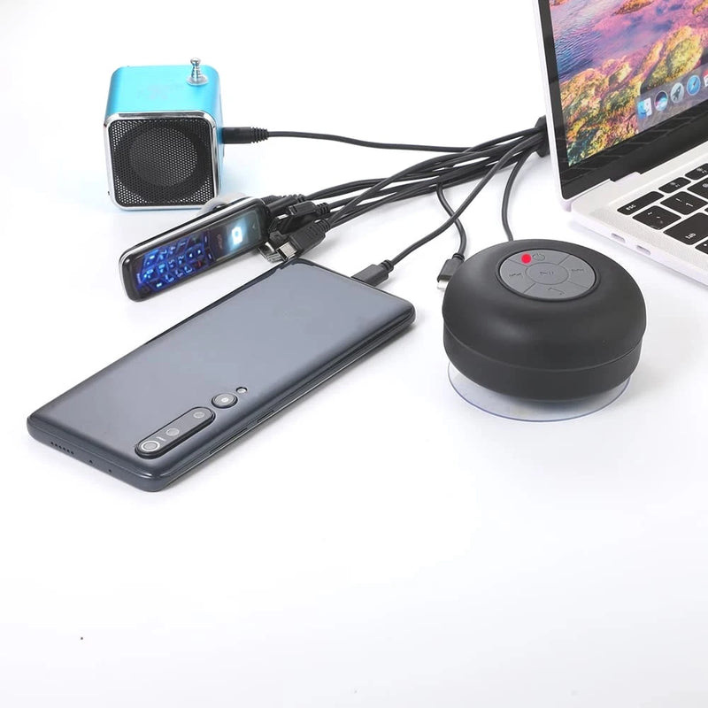 10 em 1 Universal USB Cabo Multi Carregamento Cabo Compatível com Múltiplos Celulares Blutooth Fone de Ouvido Alto-falante MP3 Player & Mais