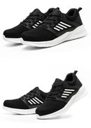 Lightweight Comfortable Steel Toe Shoes For Men Work Sneakers Safety Toe Slip On Puncture Proof Footwear Indestructible Shoes