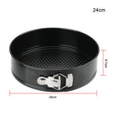 Removable Bottom Kitchen Accessories Carbon Steel Cakes Molds Round Cake Pan Bakeware Non-Stick Metal Bake Mould