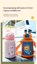 500ml Unicorn Kids Thermos Bottle Cute Children's Thermal Water Bottle Stainless Steel Thermos Mug For Student Water Cup