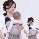 Ajustável Baby Sling Wrap Baby Carrier Soft Wrap Sling para recém-nascidos Baby Carrier Cachecol Toddler Baby Sling Wrap Suspensórios