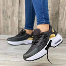 Women's Shoes Spring and Autumn New Mesh Breathable Casual Shoes Outdoor Lightweight Non-slip Wedge Heel Thick-soled Sneakers