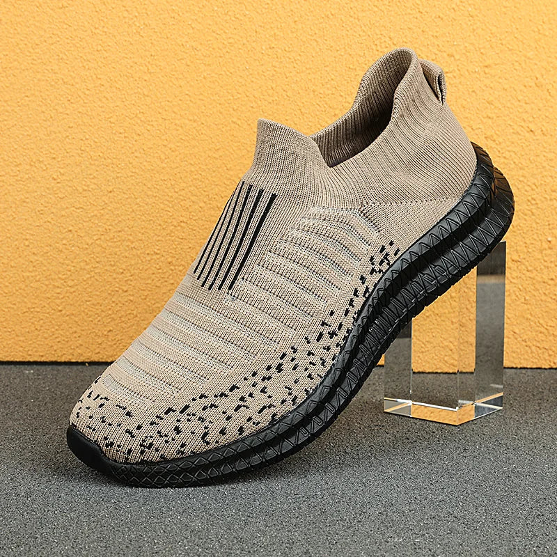 Tenis Vulcanized Shoes Breathable Men Casual Shoes Lightweight Outdoor Male Walking Shoes Anti-slip Men's Sneakers Slip on Flats
