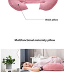 Multi-Function U Shape Pregnant Women Belly Support Pillow Side Sleepers Pregnancy Body Pillows for Maternity