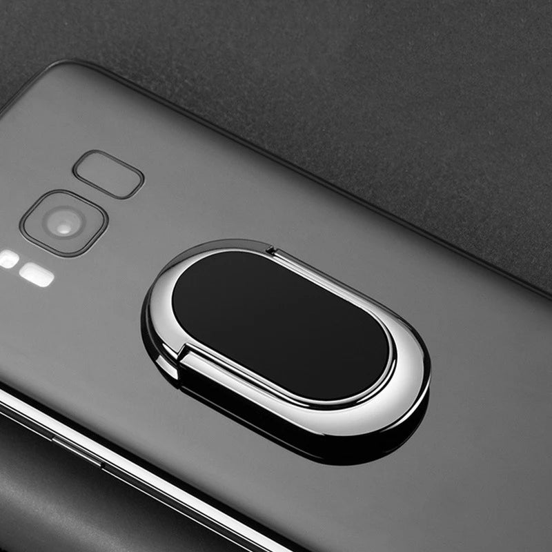 Finger Ring Holder Stand Grip 360 Rotating For Mobile Phone Car Magnetic Mount Phone Back Sticker Pad Unniversal Bracket