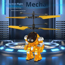 Robô voador Suspensão luminescente  Aeronave com detecção inteligente Mech Warrior  com detecção de gesto bola voadora