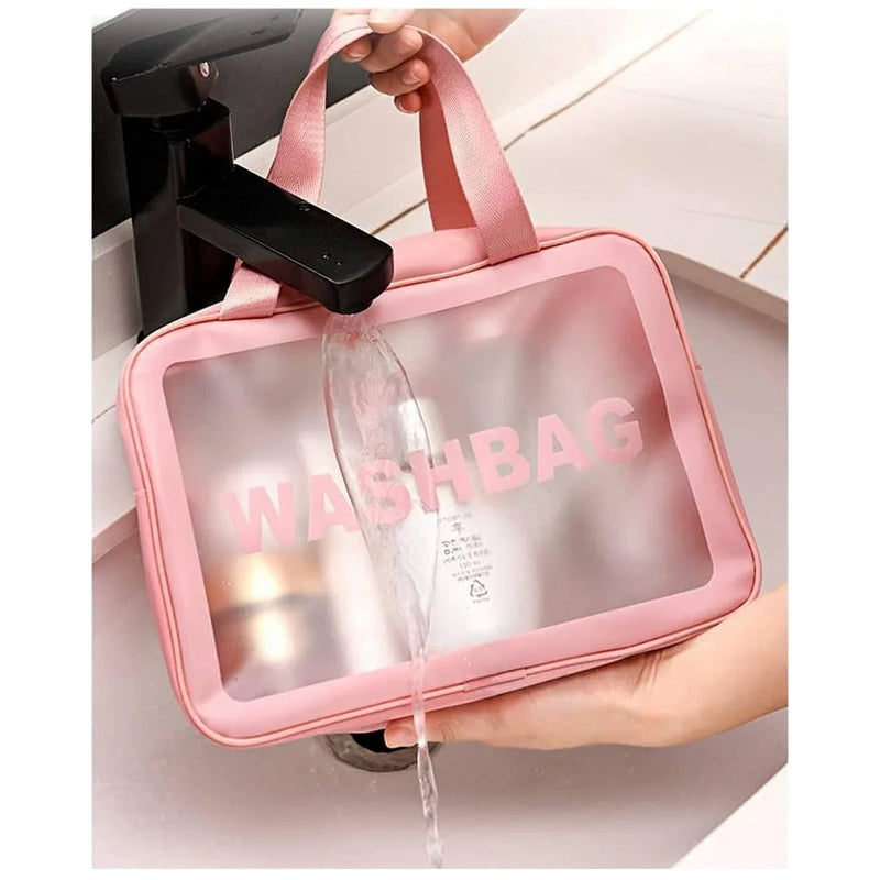 Kit 3 Bolsas Necessaire Kit Makeup Organizer Bag Female Objects Male Large Personal Hygiene