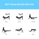 30cm Foam Massage Roller Hollow Column Fitness Equipment for Muscle Massage Physiotherapy and Sports Rehabilitation