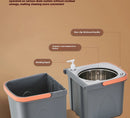 Lazy Hand Wash Free Mop Rotating Mop Set Detachable Mop Bucket Set With Bucket Household Mop 360 Rotating Mop House Cleaning