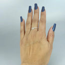 Women's Ring Delicate Lace Silver Legitima