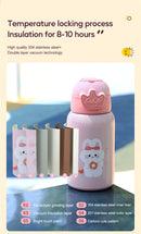 500ml Unicorn Kids Thermos Bottle Cute Children's Thermal Water Bottle Stainless Steel Thermos Mug For Student Water Cup