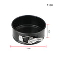Removable Bottom Kitchen Accessories Carbon Steel Cakes Molds Round Cake Pan Bakeware Non-Stick Metal Bake Mould