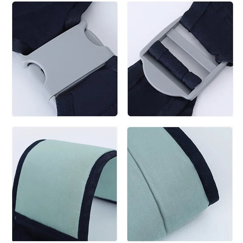 Ajustável Baby Sling Wrap Baby Carrier Soft Wrap Sling para recém-nascidos Baby Carrier Cachecol Toddler Baby Sling Wrap Suspensórios