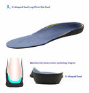 Flat Foot Arch Support Orthopedic Insoles Men Women Shoes Pad Sweat Shock Absorption Breathable Sports Insoles Orthotic Devices