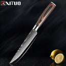 Kit Facas de Cozinha Set,  Churasco Pro , Faca Chef, Ultra-Sharp, Santoku, Cutelo, Corte, Utilidade, Fruta, 1-10pcs