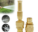 Bico de Alta Pressão High Pressure Nozzle Adjustable Hose Nozzle Garden Direct Spray Sprinkler Irrigation Car Wash Tools