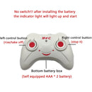 Mini RC Drone Remoto Seguro Resistente a Quedas RC Helicópteros Drone Crianças Brinquedos Recarregavel