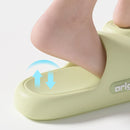 Thick Bottom Cloud Slippers Women Fashion Letter Print Platform Sandals Woman 2025 Comfortable Soft Sole Beach Pillow Slides