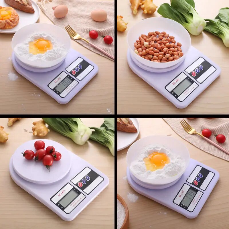 Balança digital de cozinha com display LCD, - Precisao para Chefes