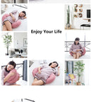 Multi-Function U Shape Pregnant Women Belly Support Pillow Side Sleepers Pregnancy Body Pillows for Maternity