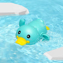 Baby Bath Toys Kids Swimming Clockwork Dolls Play Water Fun Bathing Cute Funny Children Bathroom Shower Bathtub Animals Toy