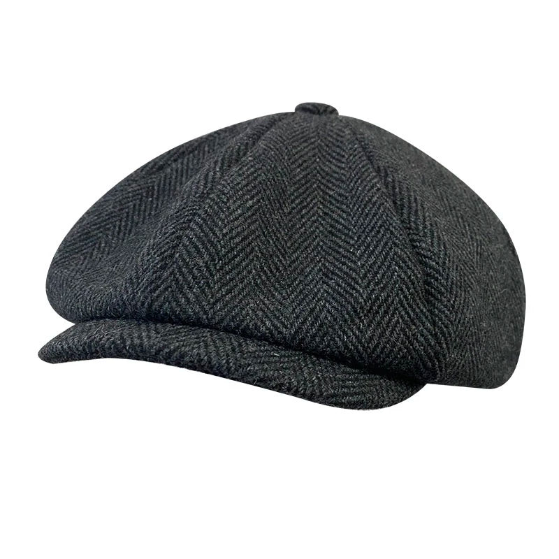 Chapéu retro Tommy shelby newsboy boné gatsby octogonal chapéus