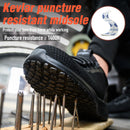 Safety Shoes Work Shoes Steel Toe Men Puncture-Protective Work Boots Indestructible Safety Lightweight