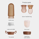 Bebê Alimentação Mamadeira + Mordedor Bebê Silicone Pasta de Arroz Cereal Alimentação Squeeze Alimentador de Colher de Garrafa para Utensílios de Recém-Nascido