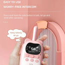 Rádio transceptor interfone para crianças brinquedos presentes de aniversário 2 pçs crianças walkie talkie recarregável 1000mah portátil 0.5w 3km