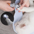 Alicate para as Unhas Pets LED Edição de Luz Magnifiable Dog Cat Especial Nail Clipper Multi-função Nail Trimmer Pet Grooming Suprimentos