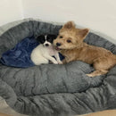 Very Soft Warm Dog Bed Pet Basket Cat House Sofa for Medium Large Dog Sofa Bed Cushion Dog Bed House Pet Supplies Accessories