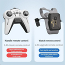 Tanques Rc 2.4G Modo de controle duplo Veículo blindado Bombas de água de alta velocidade Relógio de indução Controle remoto duplo Brinquedo