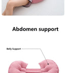 Multi-Function U Shape Pregnant Women Belly Support Pillow Side Sleepers Pregnancy Body Pillows for Maternity