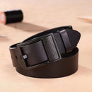 Cinto de Couro Style New Leather Cowhide Men's Belt Fashion Metal Alloy