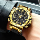 Relogio FOXBOX Business Watch Men Fashion Diver Watch Men Top Brand Luxury Sport Waterproof Military Chronograph Relógio Masculino+BOX