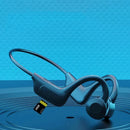 Fones de Ouvido  Wireless Bluetooth Bone Conduction Headphones Neckband Sport Headset with TF Card MP3 Player For Android IOS