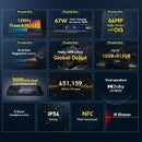 IVA incluídas Frete Grátis Brasil POCO M6 Pro Global Version Helio G99 Ultra 120Hz AMOLED 64MP Triple Camera