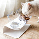Tigela antiderrapante para cães com tigela de cachorro dupla antiderrapante com suporte Pet Feeding Cat Water Bowl For Cats Food Pet Bowls For Dogs Feeder Product Supplies