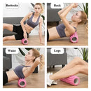 30cm Foam Massage Roller Hollow Column Fitness Equipment for Muscle Massage Physiotherapy and Sports Rehabilitation