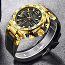 Relogio FOXBOX Business Watch Men Fashion Diver Watch Men Top Brand Luxury Sport Waterproof Military Chronograph Relógio Masculino+BOX