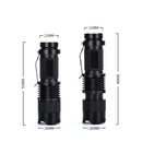 Lanmay Mini Flashlight Strong Light Multi-function Led Tactical Portable Lighting Fast Shipping