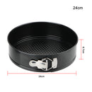 Removable Bottom Kitchen Accessories Carbon Steel Cakes Molds Round Cake Pan Bakeware Non-Stick Metal Bake Mould