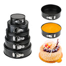 Removable Bottom Kitchen Accessories Carbon Steel Cakes Molds Round Cake Pan Bakeware Non-Stick Metal Bake Mould