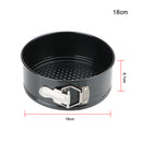 Removable Bottom Kitchen Accessories Carbon Steel Cakes Molds Round Cake Pan Bakeware Non-Stick Metal Bake Mould