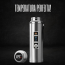 Garrafa de água de aço inoxidável  com display de temperatura inteligente - HydroPrecision
